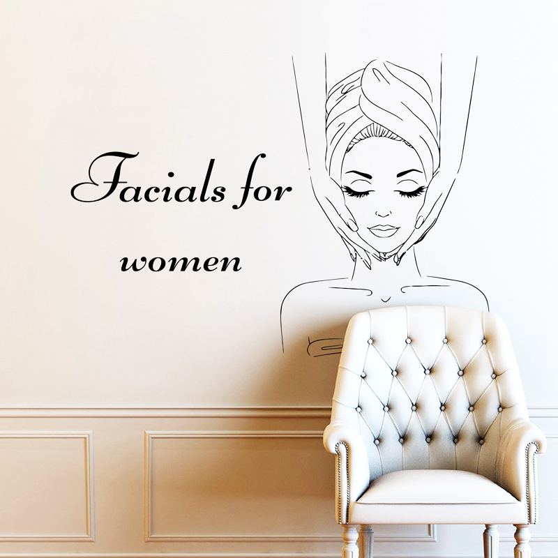 스파 사인 페이셜 견적 벽 데칼 마스크, 스킨 케어 트 - Skincare Quote 리뷰 및 가격