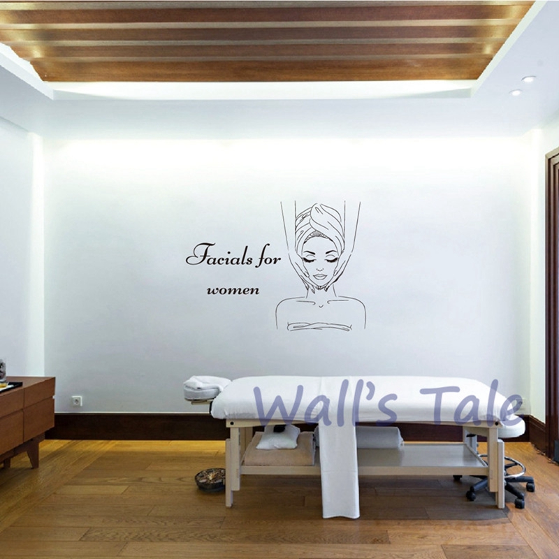 스파 사인 페이셜 견적 벽 데칼 마스크, 스킨 케어 트 - Skincare Quote 리뷰 및 가격