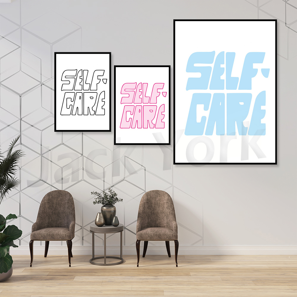 셀프케어 일상 포스터, 셀프러브 포스터, 긍정적인 분위 - Skincare Quote 리뷰 및 가격